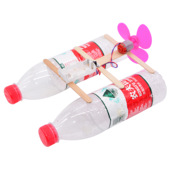 五年级下册科学实验船可下水电动马达动力小船风力船制作材料包