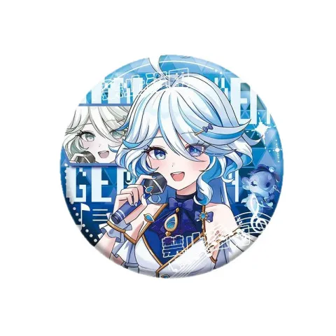 吧唧幻彩神珠光谷子徽章动漫周边同人双闪娜挂件游戏胡桃原芙宁