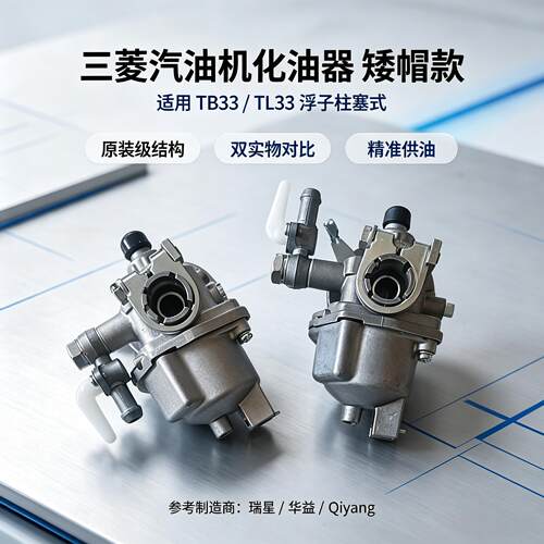 三菱TB33/TL33化油器矮帽款