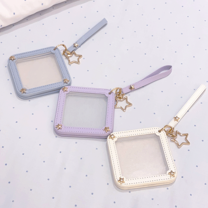 正方形吧唧挂件包小食量痛包收纳