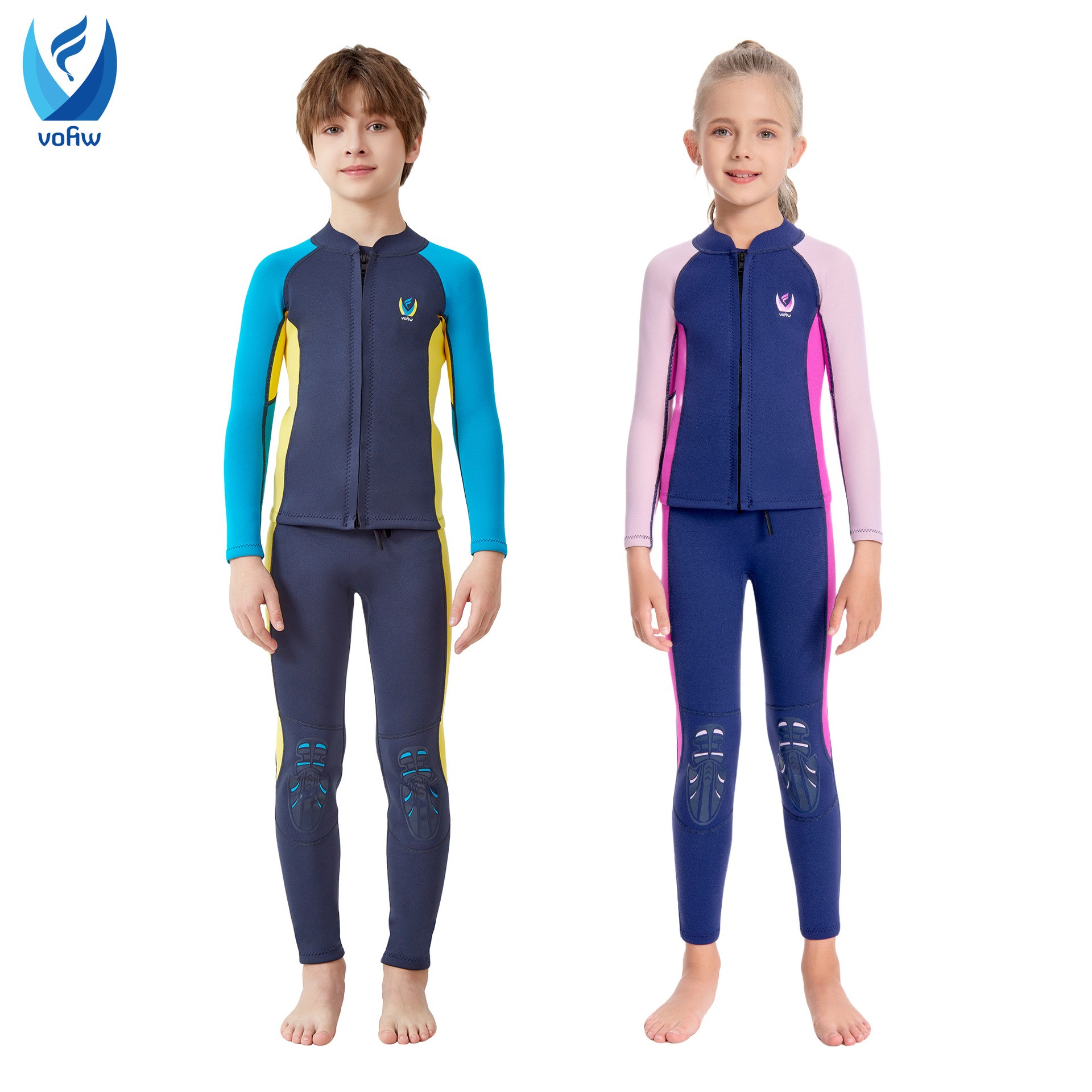 1.5mm长袖防寒潜水服训练游泳衣