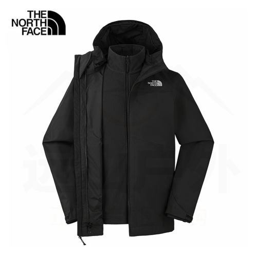 TheNorthFace北面26新款冲锋衣男户外抓绒内胆三合一防水外套8AV7