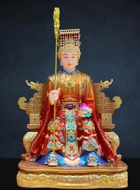 玉帝王母神像摆件树脂玉皇大帝王母娘娘家用供奉瑶池金母西王母