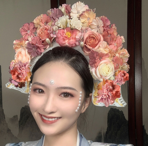 宋制花冠清平乐3D打印贵妃