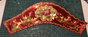 国风汉服配饰 良造坊 百搭婚服 真等肩冠 可折叠 宋冠等肩冠 超宽