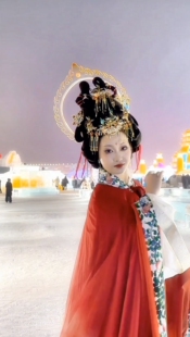 良造坊神仙光相3D打印敦煌发光盘观音汉服动漫演出头饰佛像背光