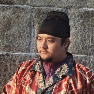 圆领袍 3D打印汉服配饰 古风男 初唐巾子软幞头平头小样 良造坊