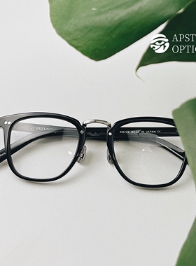 YELLOWS PLUS日本手作板材复古中金工眼镜框余文乐同款眼镜架YVES