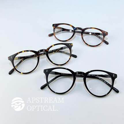 Oliver Peoples O'Malley同款复古手作板材眼镜框圆形镜架OV5183