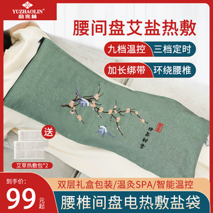 电加热粗海盐包护腰带全身通用艾灸热敷理疗仪腰间盘突出家用盐袋