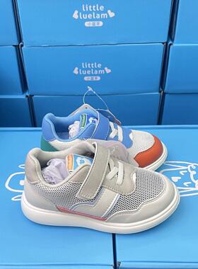 小蓝羊儿童运动鞋透气女童童鞋软底防滑男童休闲鞋OGA221110