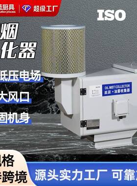 跨境工业油雾收集器离心式星蓝油雾净化器数控机床车床油雾分离器