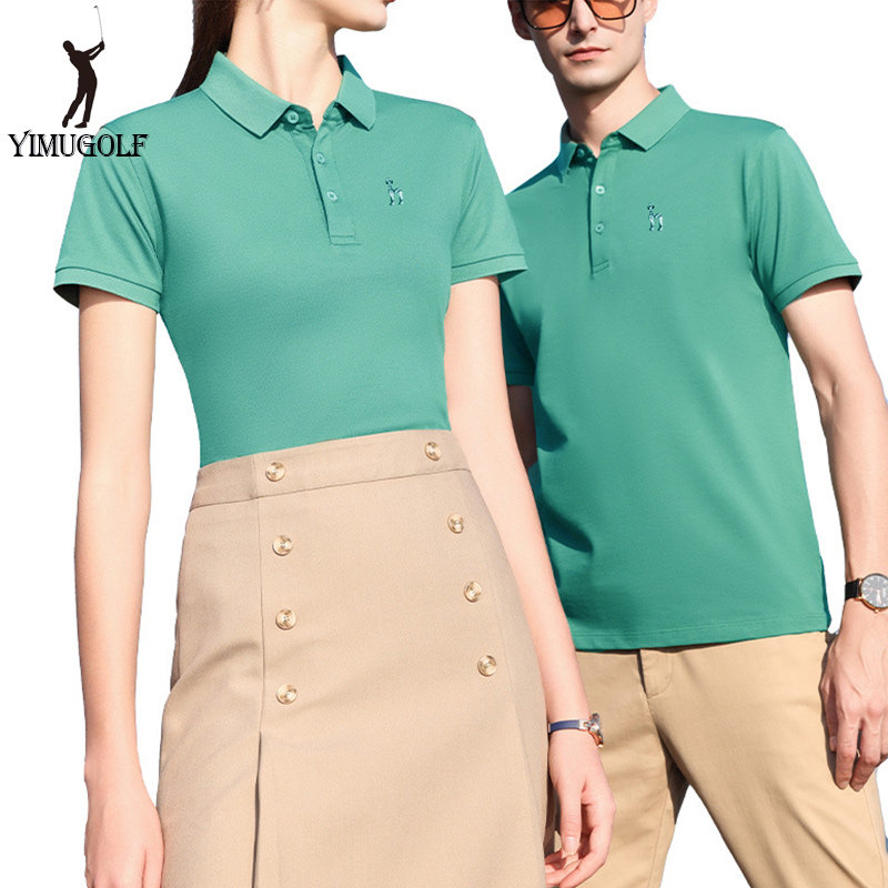 高尔夫男装 短袖T恤女士夏季球衣服装纯棉透气高尔夫服装运动球服,运动服/休闲服装,高尔夫球服,淘宝优惠券,粉丝福利购,淘宝优惠卷