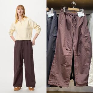 休闲长裤 483001 2026春夏新款 常规款 薄款 伞裤 裤 女装 防紫外线工装