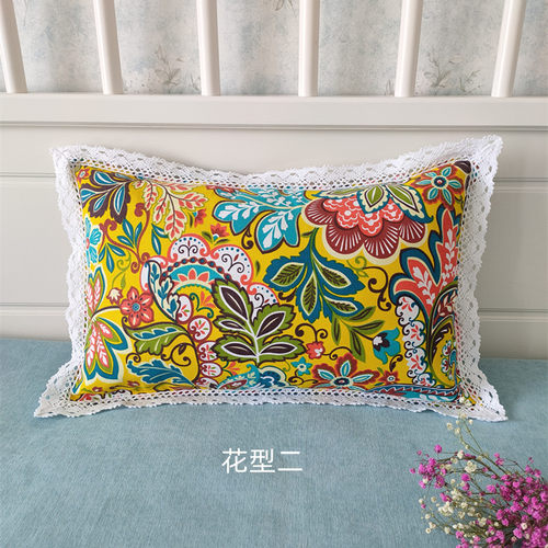 纯棉老粗布河北舒适枕头套实惠