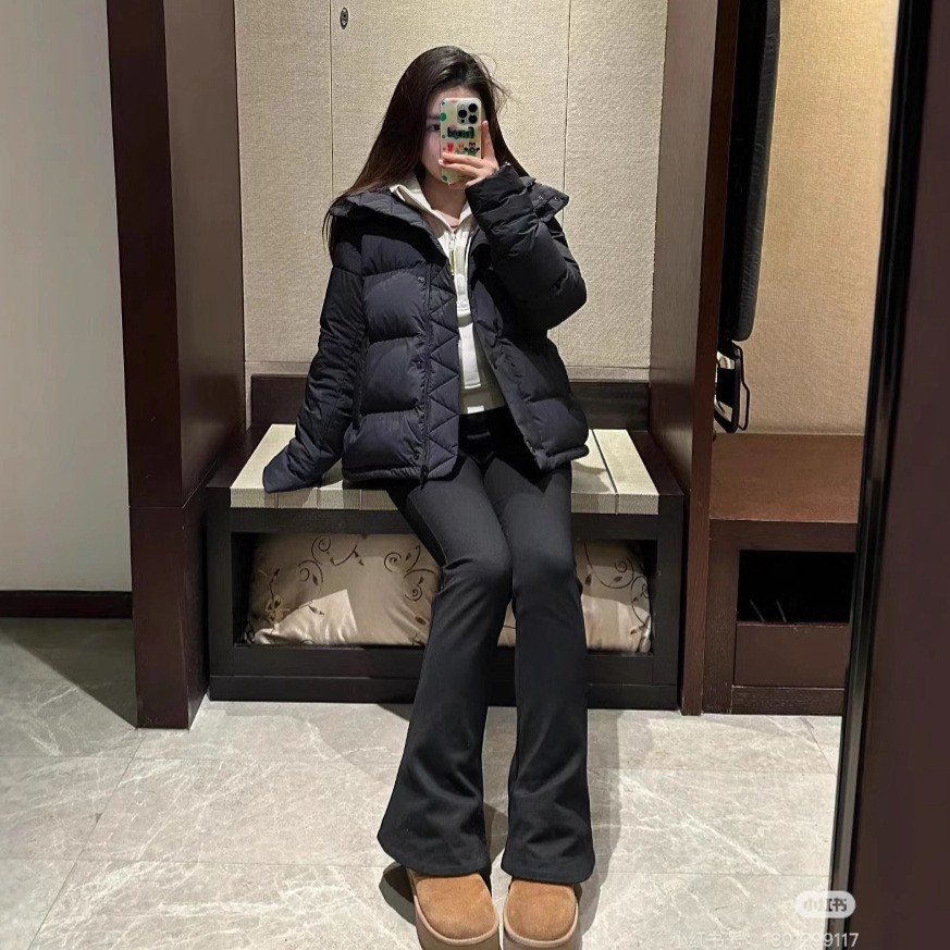SLEEK CITY现货冬季五格休闲瑜伽服外套保暖连帽女图片