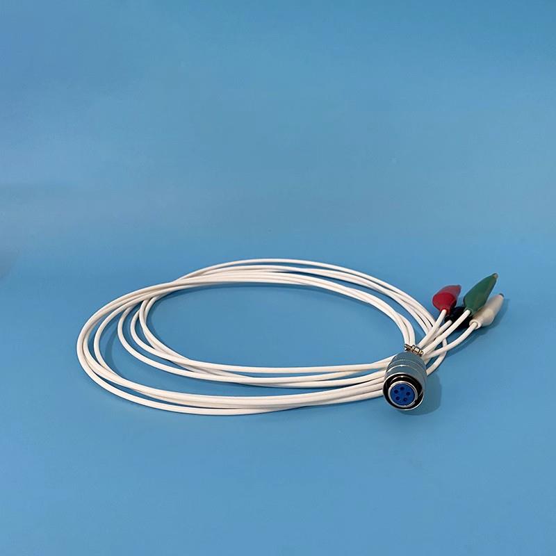 上海辰华 CHI660E C B D连接线电化学工作站线 4接头760E电极导线