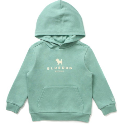 bluedog babyT恤童装男女时尚简约休闲舒适百搭连帽卫衣aoshengte