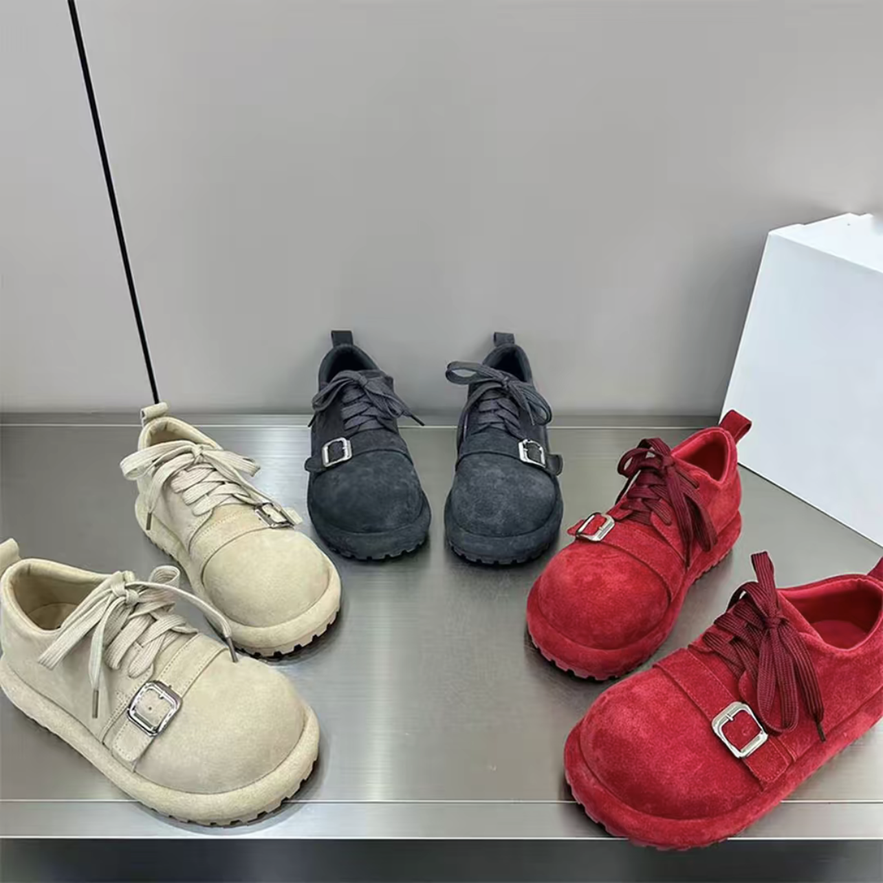 2016早春新款韩版厚底勃肯鞋女皮带扣系带休闲鞋百搭舒适单鞋潮女,女鞋,勃肯鞋/软木鞋,淘宝优惠券,粉丝福利购,淘宝优惠卷