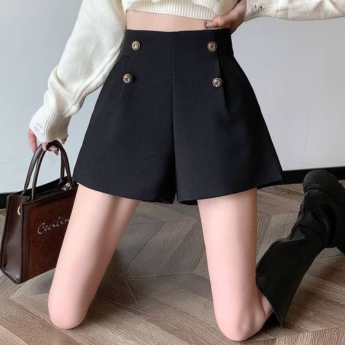 高腰小香风短裤高级感时尚休闲裤