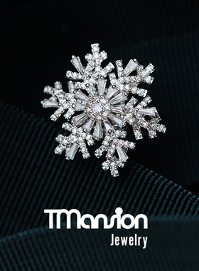 戒指锆石Tmansion百搭