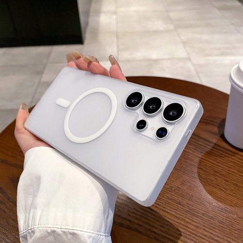 三星+s24UItra+PC+冰雾磨砂磁吸