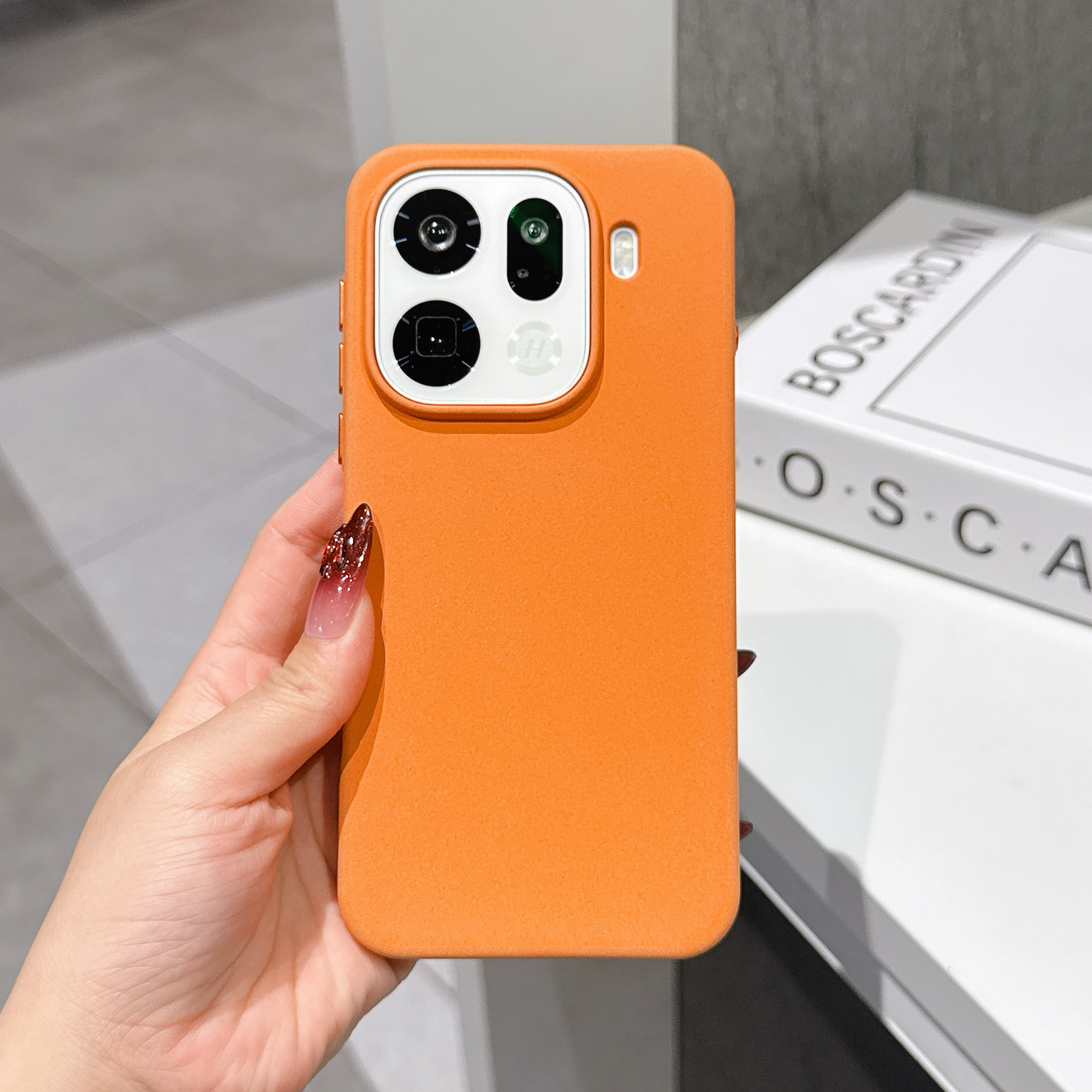 【耐脏防指纹】高级感岩砂壳适用于OPPOFindx9pro手机壳磁吸颗粒感OPPOfindx9全包防摔情侣时尚磨砂外壳