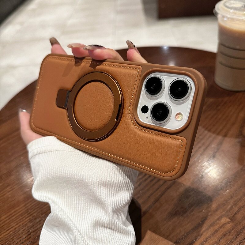 苹果iPhone15仿皮高档奢华