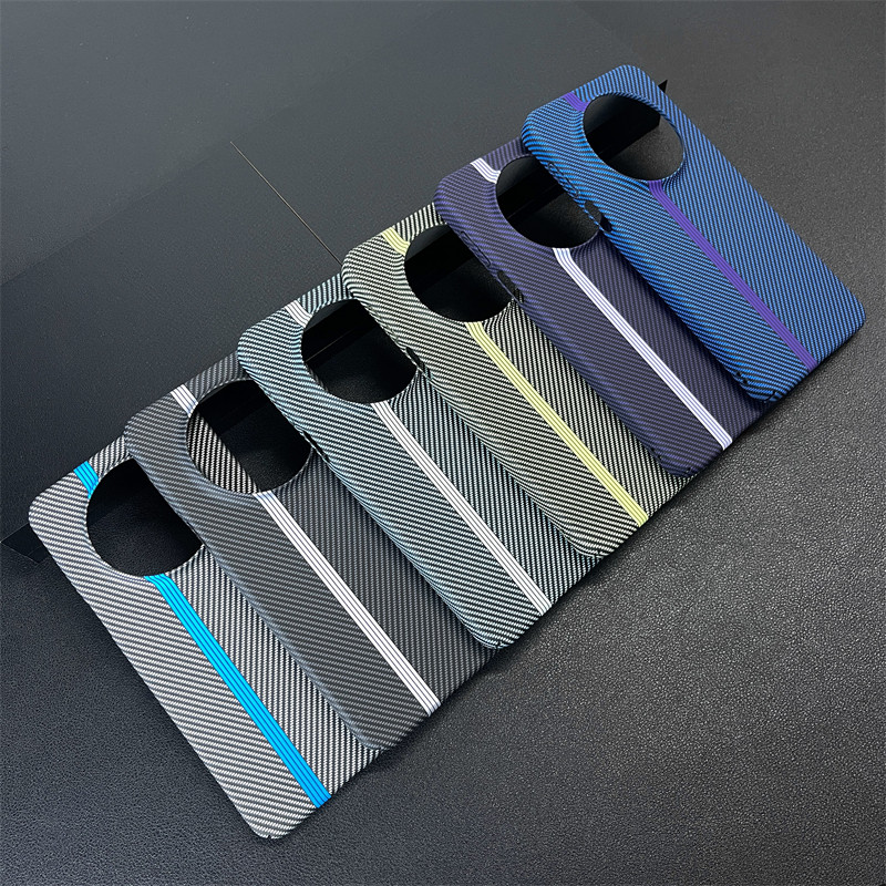 适用华为Mate70Pro+手机壳Mate40RS凯夫拉碳纤维纹理Mate70/70Pro全包Pura70Pro全包P60/mate60pro磨砂硬