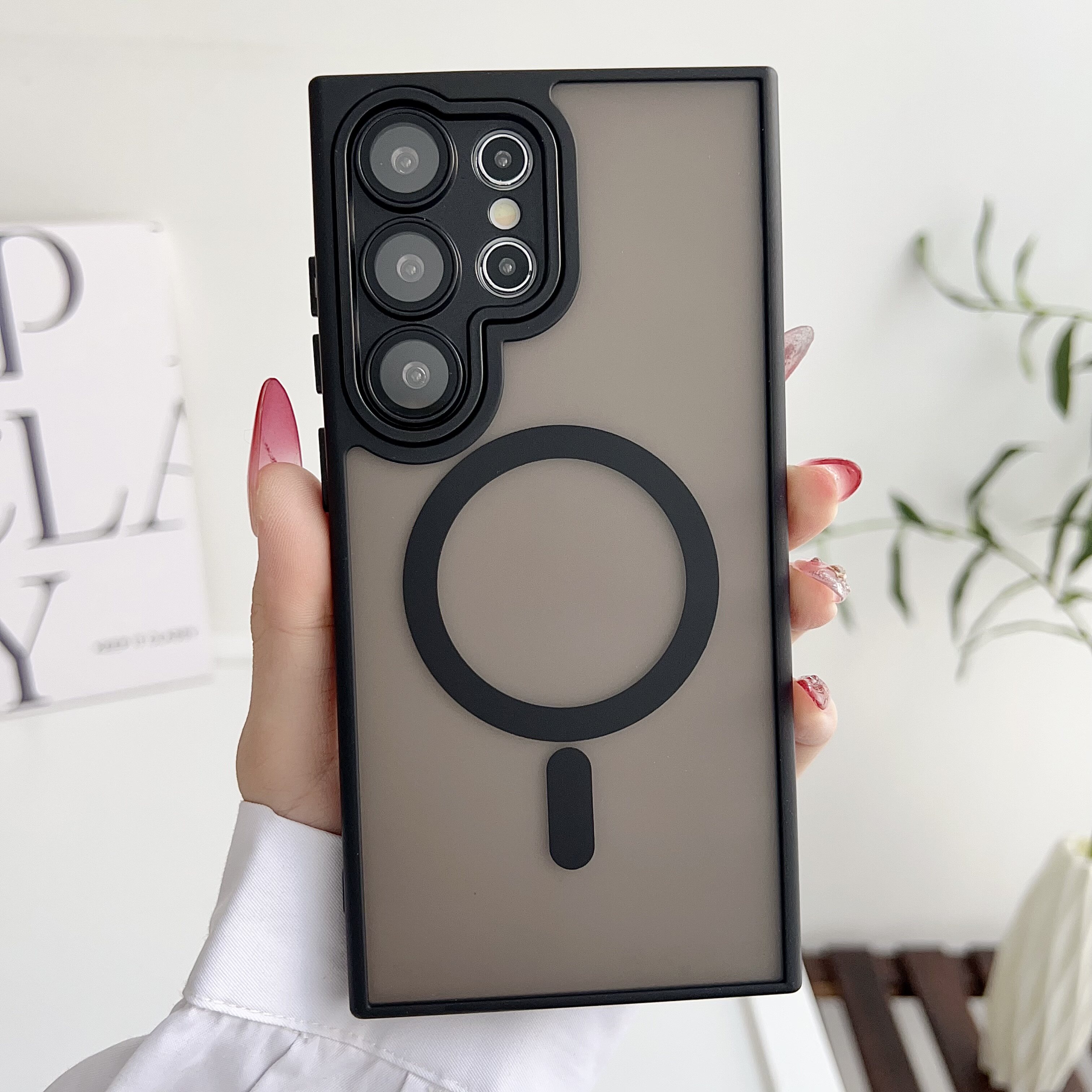 适用三星s26ultra手机壳带镜头膜s25plus摄像头全包s25u磨砂肤感s24磁吸s23u防摔s22u高级感s24+外壳s22u