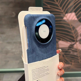 pura70Pro簡約m70情侶mate60pro磨砂防汗外殼防摔半包保護套耐臟 適用華為mate70pro手機殼牛仔布紋防指紋新款