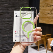 小众简约适用于oppoFindx9pro手机壳透明磁吸OPPOfindx9轻薄高级感findx8pro情侣时尚 PC硬壳x8s保护套x8UItra