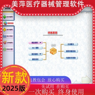美萍版医药销售管理软件包邮医院药店药房药品进销存管理收银软件