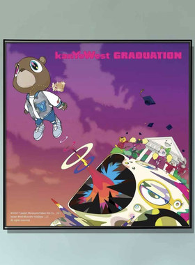 1CHOMAKE | Kanye专辑《Graduation》封面装饰画艺术摆件