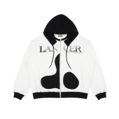 复古拼接宽松拉链卫衣帽衫 LANCER Breathe HOODIE 兰寺 AW21