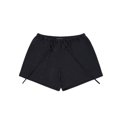 RiaMitchell铔泡泡纱宽松短裤