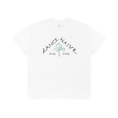 LANCER兰寺十周年复古印花tee恤