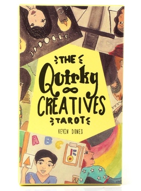 新款奇趣卡牌The Quirky Creatives Tarot塔罗牌桌游卡牌