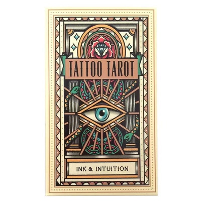 英文纹身塔罗牌  Tattoo Tarot Ink Intuitio 马赛体系