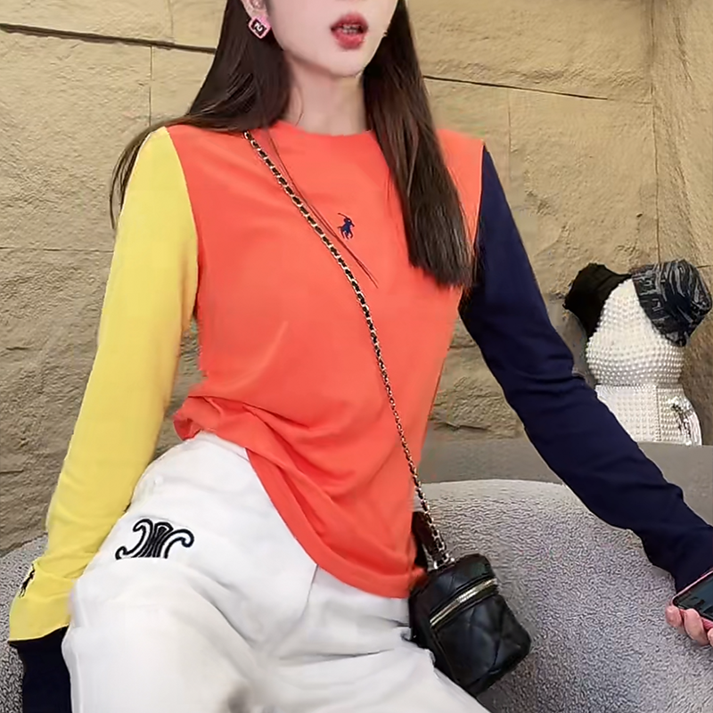 洋气百搭显瘦打底衫女潮