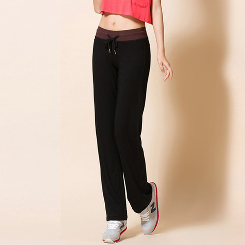 夏装运动裤女春夏薄款直筒长裤女