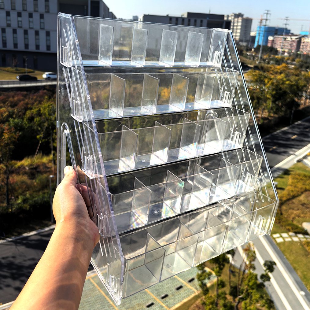 透明吧唧展示架徽章卡牌置物架