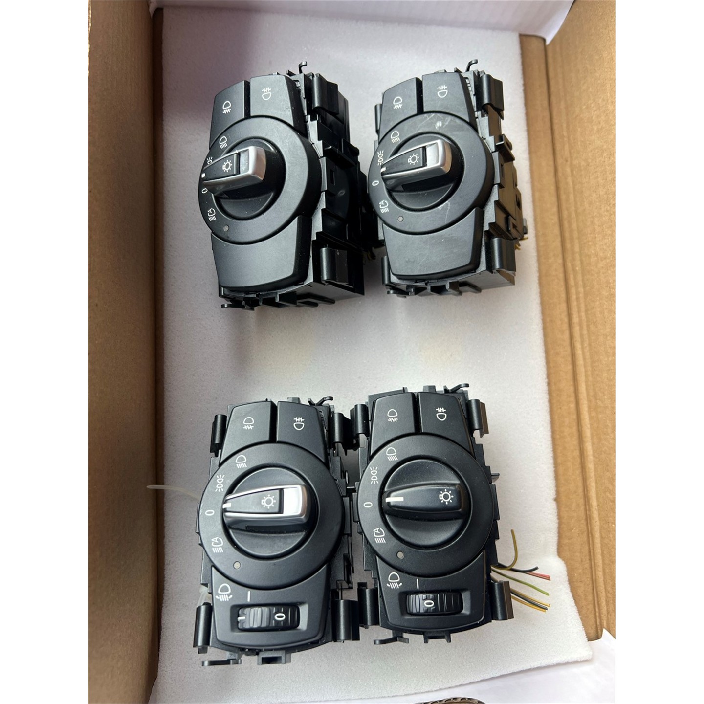 X1E84 E88 X3E90 E92原厂拆车件大灯开关模块