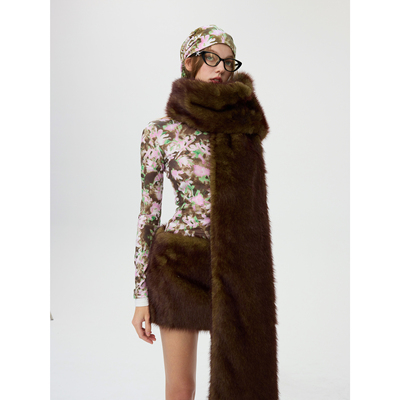 MildRATE原创环保皮草围巾