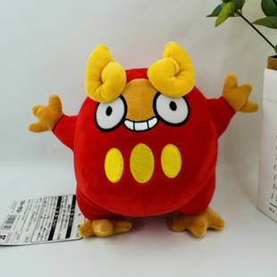 小精灵火红不倒翁小达摩毛绒公仔玩具玩偶娃娃