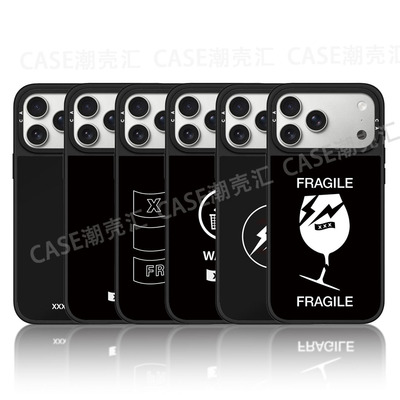 藤原浩fragment design闪电杯子宫崎泰成适用iPhone17Promax苹果16手机壳15潮牌14防摔套13个性12女11磁吸