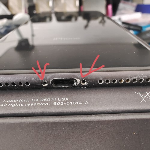 苹果8Plus后盖五角拆机螺丝黑色