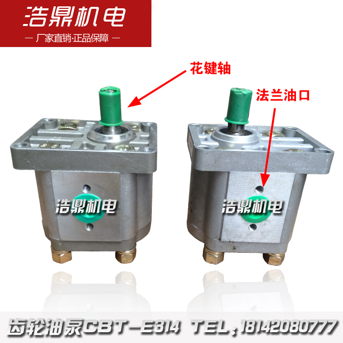 齿轮油泵 液压油泵 CBT-E314