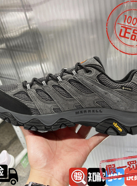 MERRELL迈乐MOAB3 GTX登山徒步鞋男女专业防水透气缓震户外运动鞋