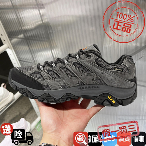 MERRELL迈乐MOAB3 GTX登山徒步鞋男女专业防水透气缓震户外运动鞋